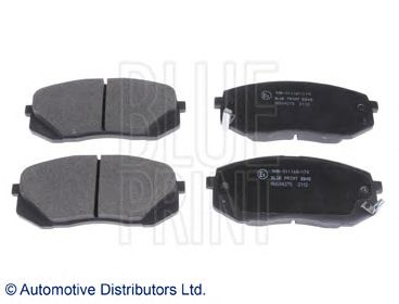 BLUE PRINT adg04278 -  Комплект тормозных колодок, дисковый тормоз